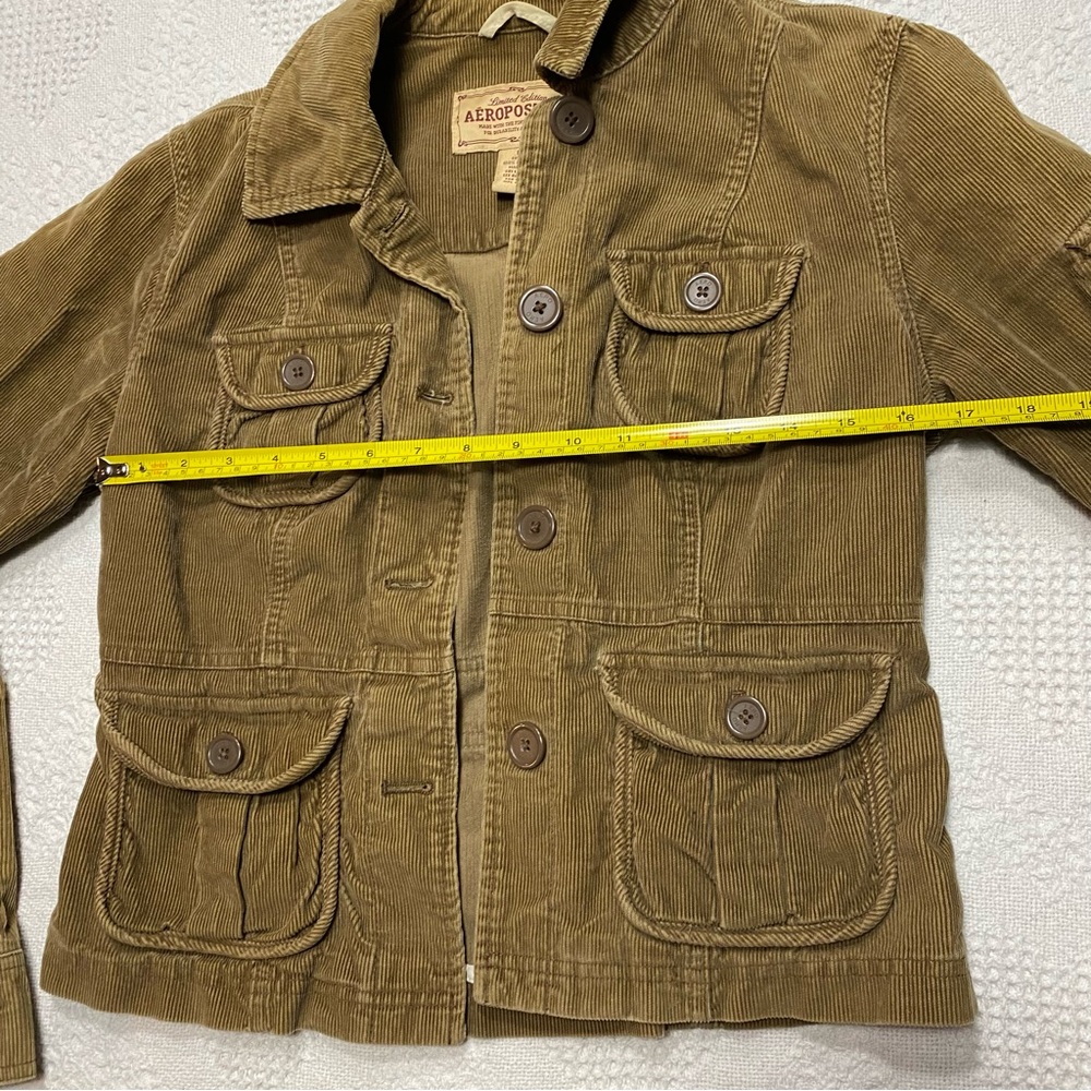 Y2K Aeropostale Ribbed Corduroy Jacket (M) - Picture 5 of 5